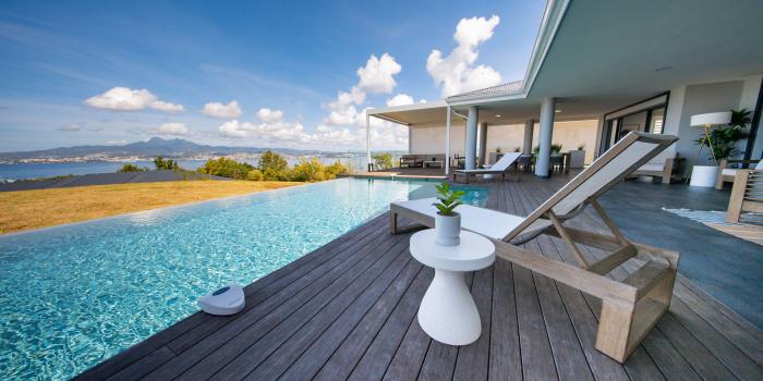 Location villa 4 chambres 8 personnes  -VILLA 3  45_terrasse vue 1